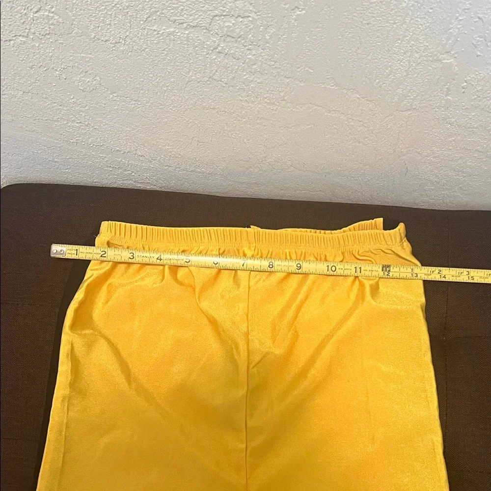 #1659** Yellow "Kill Bill" Track Suit Jacket and Pants - Picture 6 of 13